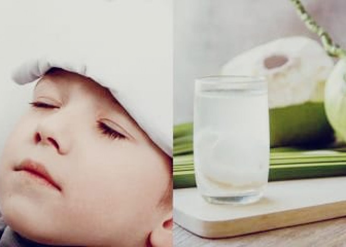 Konsumsi Air Kelapa Untuk Demam Pada Anak Bisa Menurunkan Panas, Benarkah? 