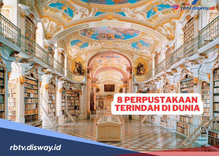 Menakjubkan, Ini 8 Perpustakaan Terindah di Dunia, Surganya Bagi Pecinta Buku 