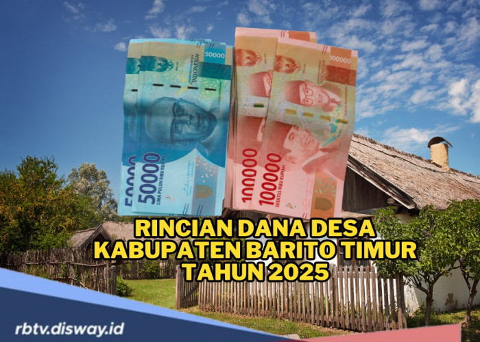 Rincian Dana Desa Kabupaten Barito Timur Tahun 2025, Desa Mana Terima Alokasi Dana Terbanyak