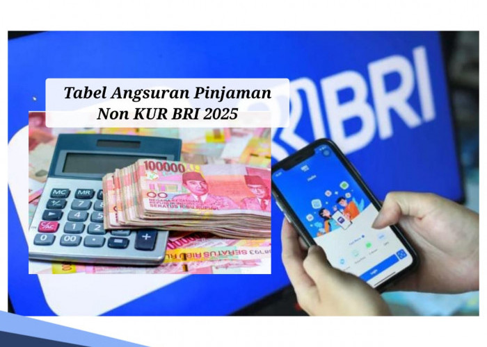 Pinjaman BRI 2025, Non KUR Pinjaman Rp 60 Juta, Ini Angsuran serta Syaratnya