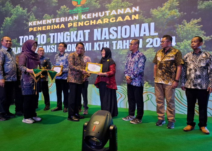 Provinsi Bengkulu Raih Penghargaan Nasional, Terbaik ke-VI Transaksi Ekonomi Kehutanan 