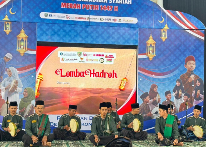 7 Grub Hadroh Bersaing di Kampung Ramadhan Syariah Merah Putih Hari Ini