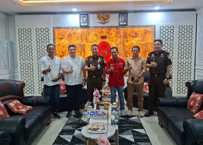 Sinergitas Media dan Kejaksaan, RBMG Silaturahmi dengan Kajati Bengkulu