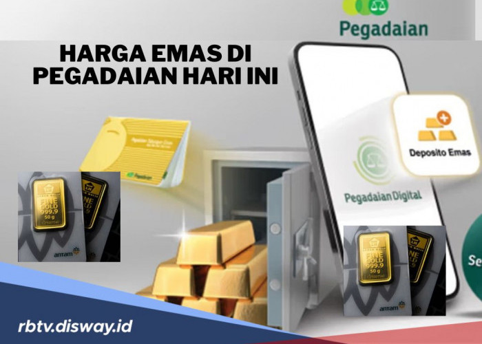 Harga Emas Pegadaian Hari Ini Turun Tajam! Cek Daftar Lengkapnya di Sini