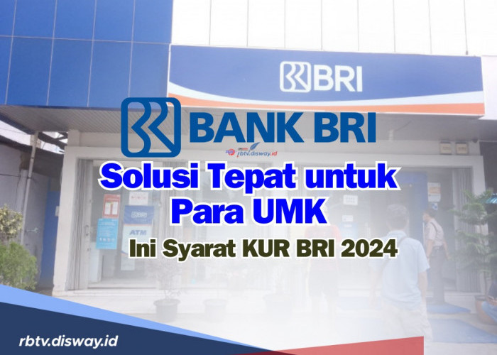 Solusi Tepat untuk Pelaku UMKM, Ini Syarat KUR BRI 2024, Dana Cepat Cair dengan Bunga Rendah