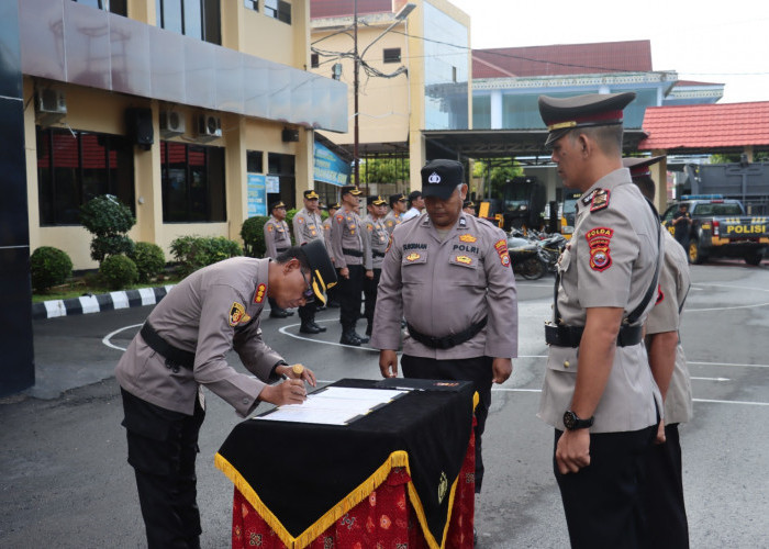 Dua Perwira di Polresta Bengkulu dan Jajaran Dimutasi, Ini Daftarnya