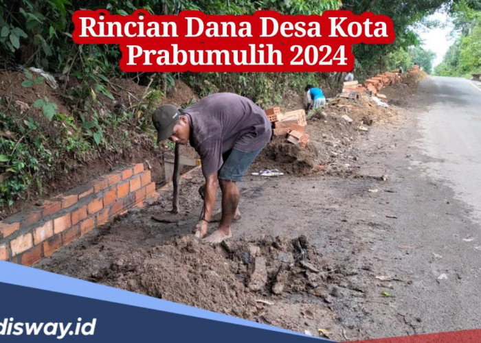 Rincian Dana Desa di Kota Prabumulih 2024, hanya Ada 1 Desa yang Dapatkan Anggaran Rp1 Miliar