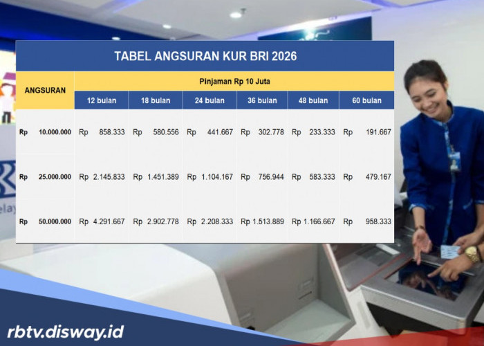 Tabel Angsuran KUR BRI Rp 10-75 Juta, Ini Penyebab Gagal Verifikasi dan Solusinya