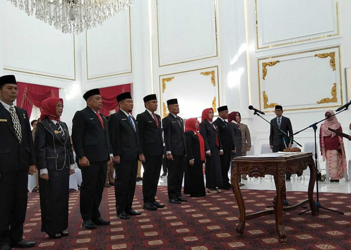 Daftar Nama 10 Kepala Dinas Pemkot yang Dimutasi dan Dilantik Wali Kota Bengkulu