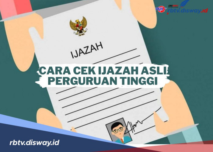 Ini 5 Cara Cek Ijazah Asli Perguruan Tinggi Lewat Online, Jangan Sampai Ketipu! 