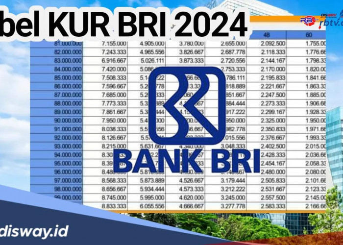 Simulasi Angsuran KUR BRI 2024 Pinjaman Rp5 Juta Hingga Rp25 Juta dengan Tenor 36 Bulan, Angsuran Rp150 Ribuan