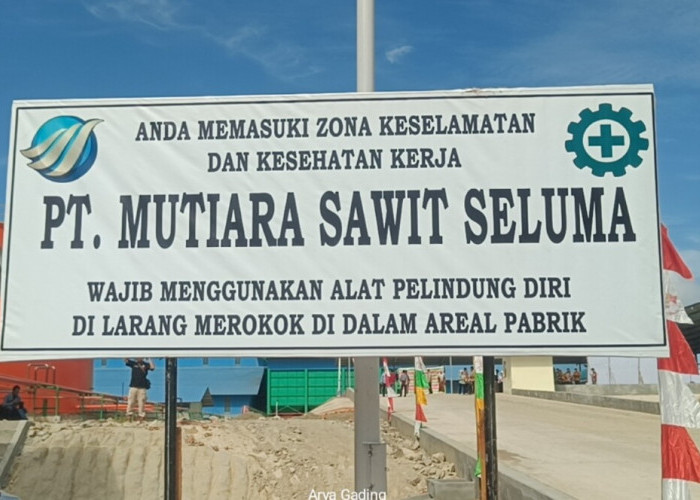 Jaga Iklim Investasi, Bupati Seluma Teddy Rahman Resmikan Pabrik CPO PT. MSS