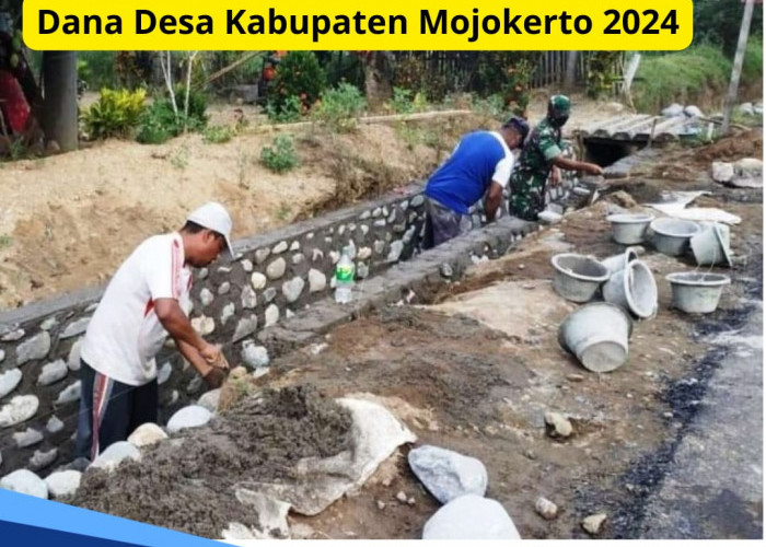 Lengkap, Ini Rincian Dana Desa Kabupaten Mojokerto 2024 dari Terkecil hingga Terbesar