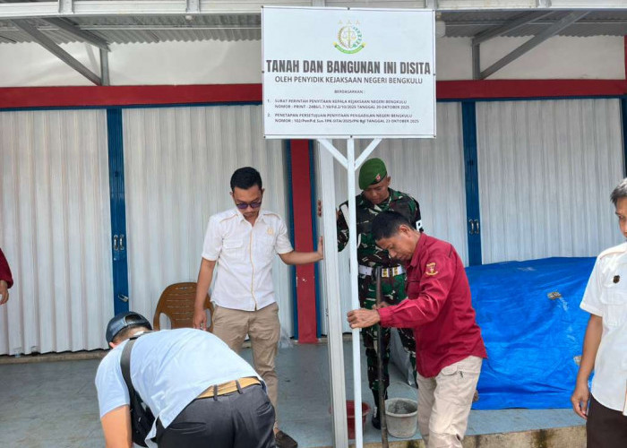 Kejari Bengkulu Sita 52 Kios Pasar Panorama, Bagaimana Para Pedagangnya?