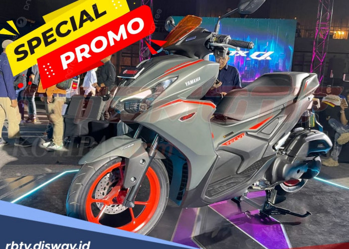 Ada Promo Yamaha Aerox Alpha Akhir Tahun, Kuota Terbatas