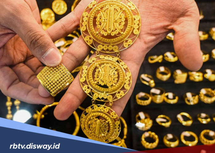 Harga Emas Perhiasan Hari Ini: Naik hingga Rp 70 Ribuan, Turun Sampai Rp 16 Ribuan