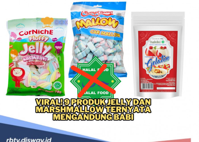 Viral! 9 Produk Jelly dan Marshmallow Ternyata Mengandung Babi, Padahal Sudah Bersertifikat Halal? Waspada