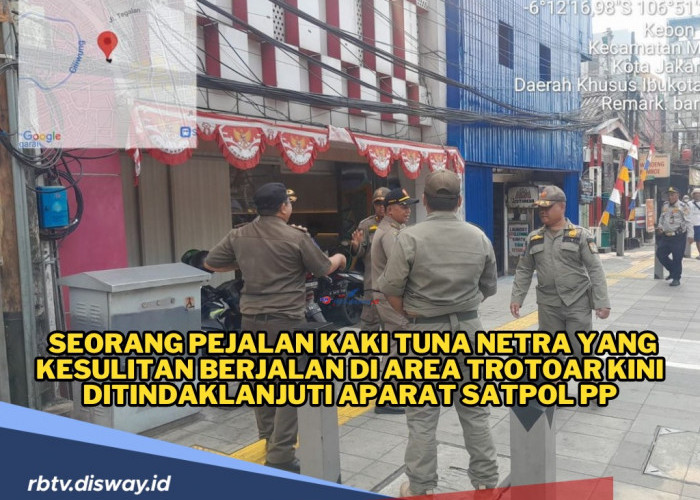 Kisah Pejalan Kaki Tunanetra yang Kesulitan Berjalan di Trotoar, Apa Penyebabnya?