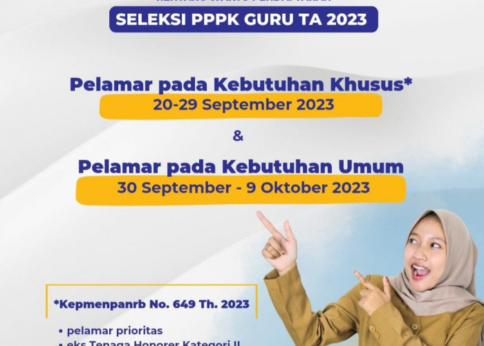Calon Peserta Seleksi PPPK 2023 Merapat, Ada Informasi Terbaru untuk Formasi Guru 