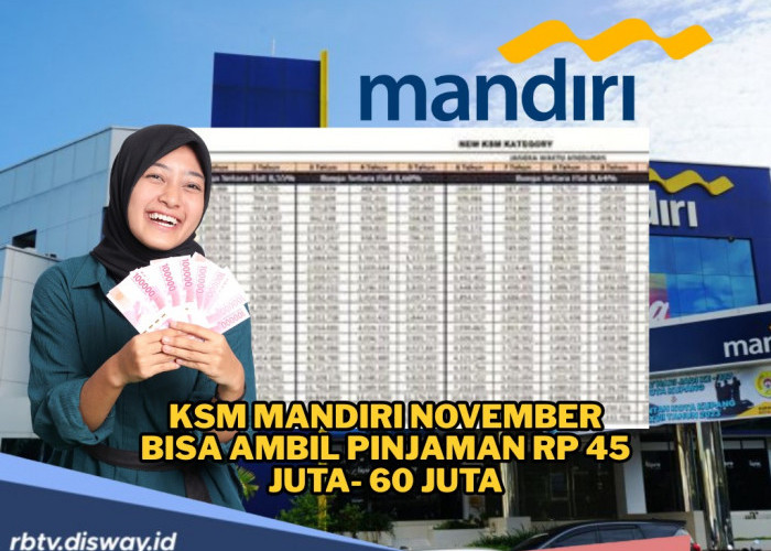 KSM Mandiri November Bisa Ambil Pinjaman Rp 45- 60 Juta untuk Modal Nikah hingga Pendidikan, Cicilannya Mulai 