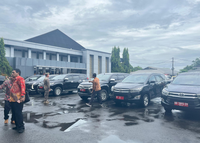 Puluhan Kendaraan Dinas di Bengkulu Nunggak Pajak, Pengguna Kendaraan Diminta Buat Surat Pernyataan