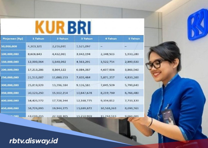Pinjaman KUR BRI 2025: Berapa Angsuran Sebulan Pinjaman Rp 10 Juta? Ini Tabel Cicilannya