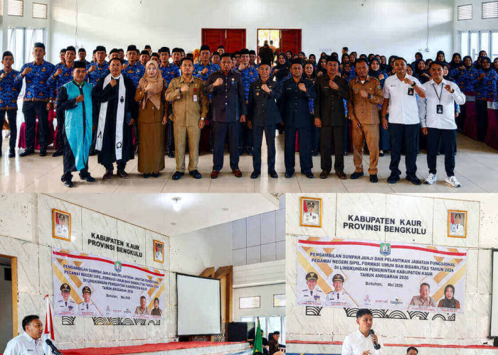 84 CPNS Pemkab Kaur Dilantik, TASPEN Paparkan Programnya