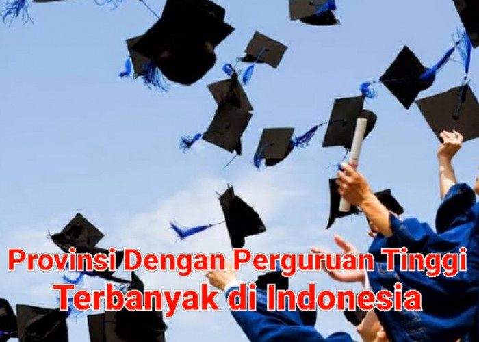 Provinsi Dengan Perguruan Tinggi Terbanyak di Indonesia, Ternyata Bukan Yogyakarta Walau Dijuluki Kota Pelajar