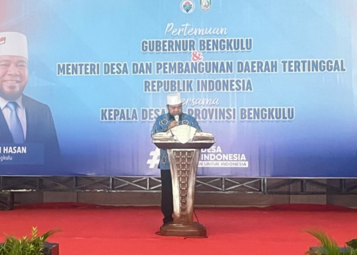 Pembangunan Mulai dari Desa, Gubernur Bengkulu Helmi Hasan Targetkan Pertumbuhan Ekonomi 8%