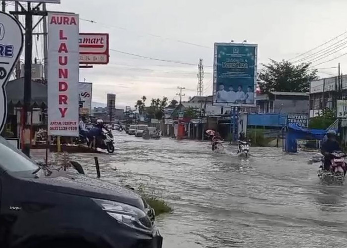 Ini 16 Titik di Kota Bengkulu Terendam Banjir, Kawasan Tanjung Agung Terparah