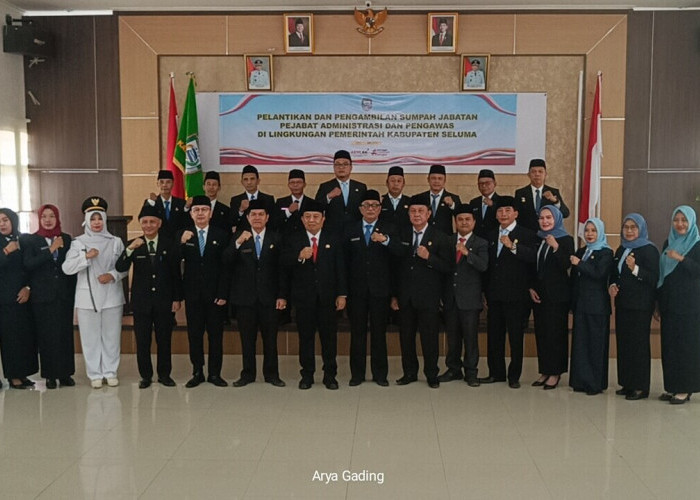 Daftar Nama 15 Pejabat Eselon III dan IV Pemkab Seluma yang Dimutasi Awal Mei 2026