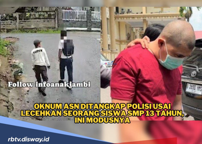 Polisi Tangkap Oknum ASN Pelaku Pelecehan Pelajar SMP, Ini Modusnya