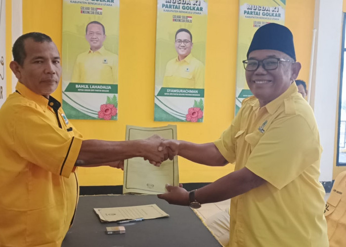 Jelang Musda ke-XI DPD Golkar Bengkulu Utara, Pemilihan Ketua Dipastikan Aklamasi
