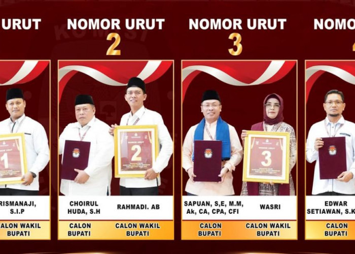 Hasil Quick Count Perolehan Suara Pemilihan Bupati Mukomuko 2024