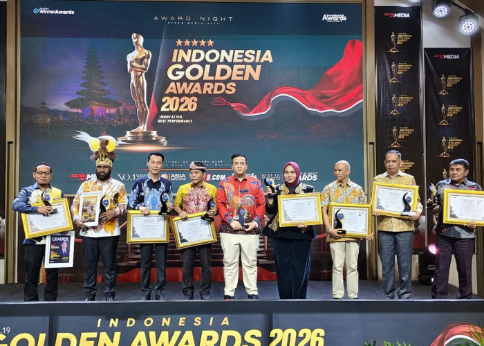 Angkat Wisata Lokal ke Tingkat Nasional, Bupati Rejang Lebong Raih Indonesia Golden Awards 2026