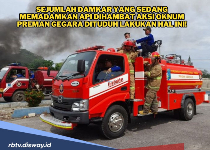 Kondisi Lagi Genting, Para Preman Ini Malah Hadang Petugas Damkar yang Menuju Lokasi Kebakaran