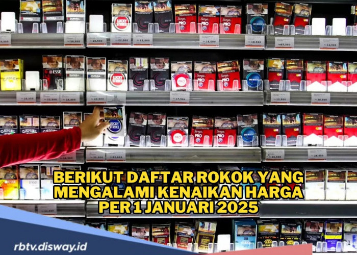 Berikut Daftar Rokok Naik Harga per 1 Januari 2025, Ada yang Naik hingga 6 Persen 