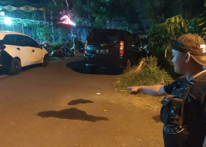 Heboh di Pasar Malam, Warga Talang Rimbo Terluka Akibat Senjata Tajam
