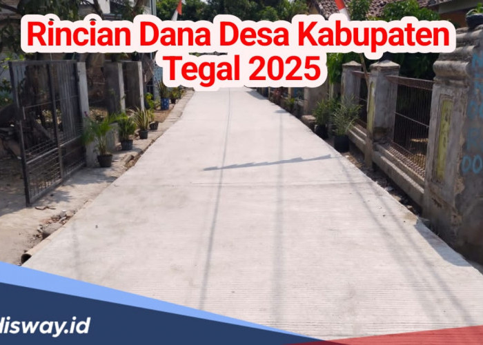 Rincian Dana Desa Kabupaten Tegal 2025, 2 Desa Ini Punya Anggaran Sebesar Rp 2 Miliar