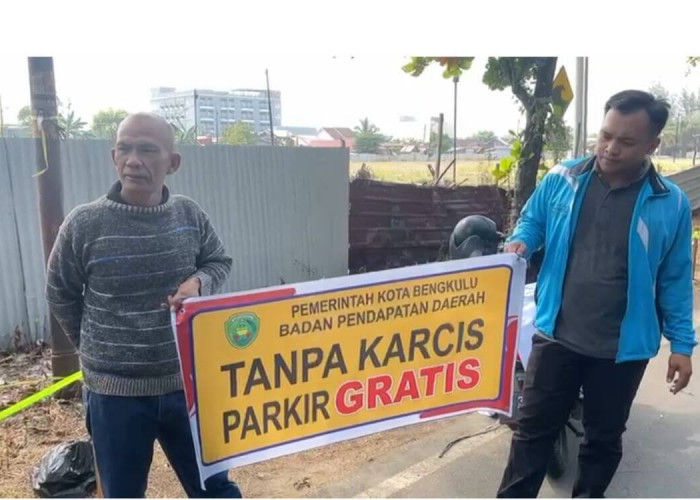 Tarif Parkir Festival Tabut 2025, Bapenda Kota Bengkulu: Tanpa Karcis Parkir 'Gratis'