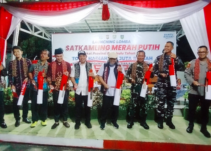 10 Poskamling se-Provinsi Bengkulu Ikut Lomba Satkamling Merah Putih Berhadiah Rp 300 Juta