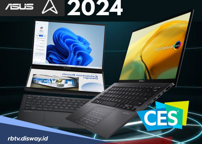 Laptop Asus Zenbook Duo dan Zenbook 14 OLED jadi Unggulan di CES 2024, Penasaran dengan Spesifikasinya