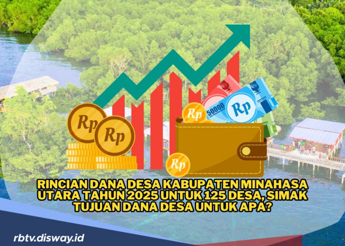 Rincian Dana Desa di Kabupaten Minahasa Utara Tahun 2025, Tingkatkan Pembangunan Desa