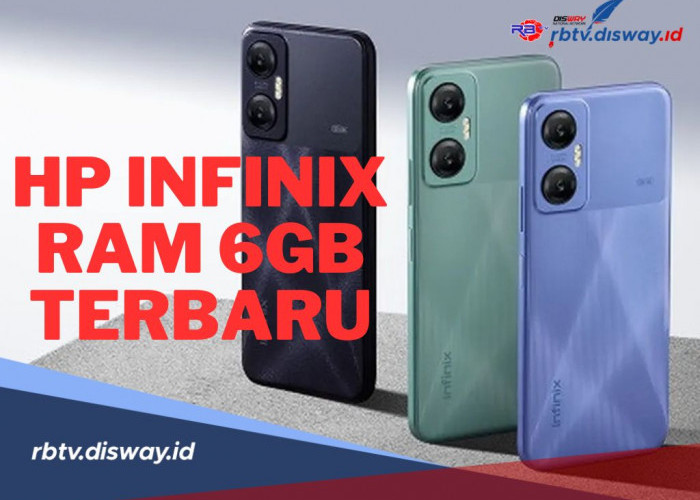 3 HP Infinix RAM 6GB Terbaru Gunakan Chipset MediaTek Helio G88, Cek Spesifikasi  dan  Harganya Disini