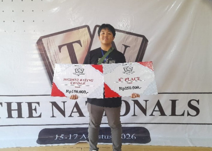 Kompetisi Nasional Scrabble, Murid SMAN 2 Bengkulu Sabet The Best 2 Kategori