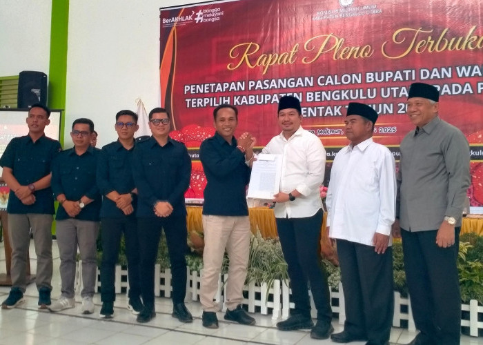 Arie-Sumarno Resmi Sebagai Bupati dan Wakil Bupati Bengkulu Utara Terpilih