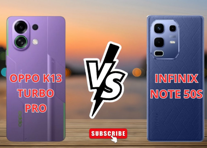 Mana yang Kamu Pilih? Oppo K13 Turbo Pro vs Infinix Note 50s, Ini Perbandingannya 