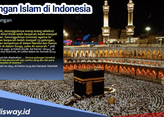 Ternyata Ini Golongan Aliran Islam di Indonesia yang Diakui Kementrian Agama RI