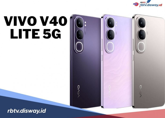 Vivo V40 Lite 5G Hadir dengan Performa Tangguh, Segini Harganya 