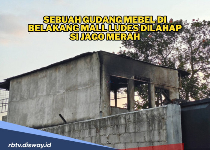 Gudang Meubel Terbakar Saat Pemilik Jemput Anak Sekolah, Diduga Akibat Korsleting Listrik 